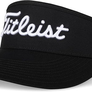 NEW Titleist Tour Visor Black/White Adjustable Golf Hat/Cap OSFM (Closeout)