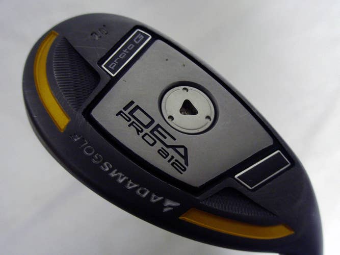Adams Idea Pro A12 20* Hybrid (Aldila RIP VS Proto Stiff, LEFT) Rescue Club LH