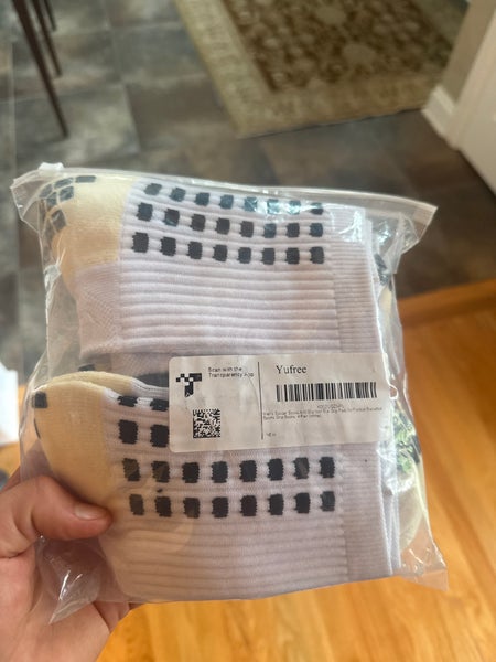 Grippy Socks for Lacrosse/Soccer - Pack Of 4