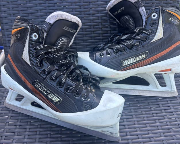Bauer Hockey Skates Extra Wide Width 9 (Used)