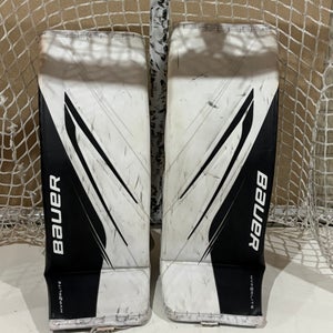 Small  Bauer Vapor Hyperlite 2 Goalie Leg Pads (Used)