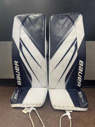 Bauer Vapor X5 Pro Goalie Leg Pads Sr Medium (34+1) (Used)