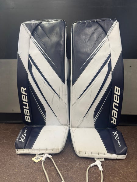 Bauer Vapor X5 Pro Goalie Leg Pads Sr Medium (34+1) (Used)