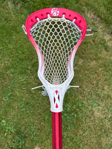 Chick Fil A Dyed Warrior Evolution Head with red STX shaft