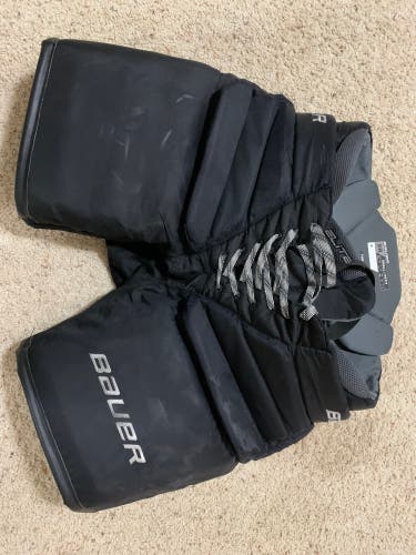 Used Bauer Elite Hockey Goalie Pants -  Senior Small