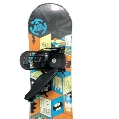 Used K2 MINI TURBO Boys Board/Binding Royal Blue And Orange 100 cm 11479-S000399018