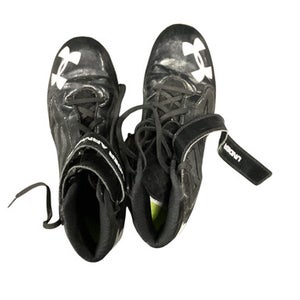 Used Under Armour Adult FB Cleats Black Senior 6 11479-S000399016