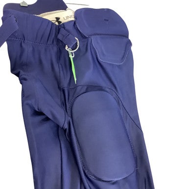 Used Under Armour Adult FB Integrated Pants Navy Blue MD 11479-S000398973
