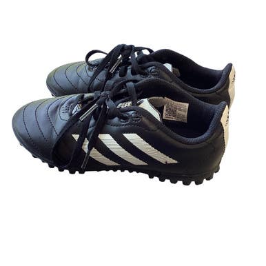 Used Adidas Soccer Indoor Shoes Black Junior 01.5 11479-S000398948