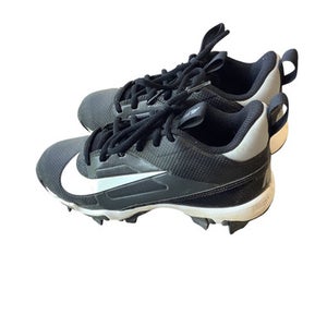 Used Nike ALPHA MENACE 4 SHARK Jr FB Cleats Black Junior 02 11479-S000398922