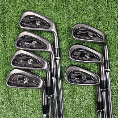 Cleveland CG7 Tour Black Iron Set 4-PW Project X Rifle 5.5 Regular Flex Steel RH