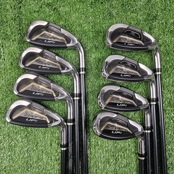 King Cobra UFI Iron Set 4-PW GW Graphite Design YS-60+ Stiff Flex Right Handed
