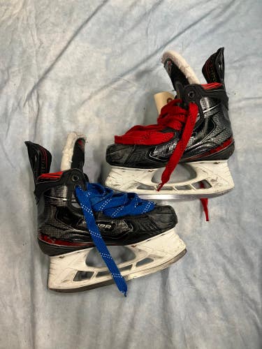 Junior Bauer Vapor 2X Hockey Skates Regular Width Size 2 (Used)