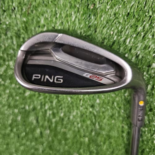 Ping G25 Yellow Dot Sand Wedge SW CFS Regular Flex Steel RH 35.5" Golf Club