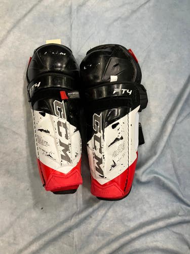 Junior CCM JetSpeed FT4 Shin Pads 11" (Used)