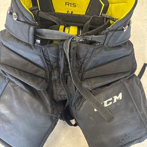 Used CCM PREMIER Junior Goalie Pant Black SM 11858-S000077326