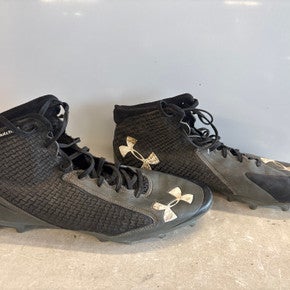 Used Under Armour Adult FB Cleats Black Senior 13 11858-S000077330