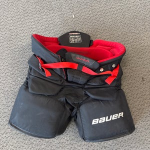 Used Bauer VAPOR GOAL PANT Inter Goalie Pant None SM 11858-S000077220
