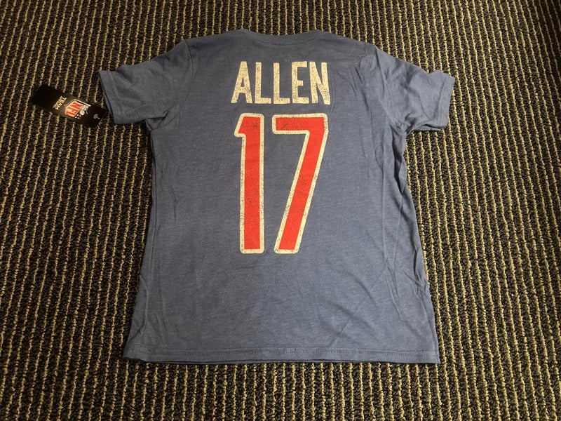 NWT Josh Allen Jersey Shirt #17 Buffalo Bills Jersey Shirt Youth LB Medium 10/12