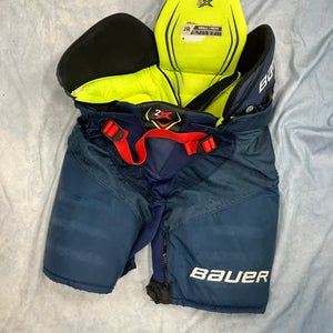 Blue Youth Medium CCM Tacks AS-V Hockey Pants (Used)