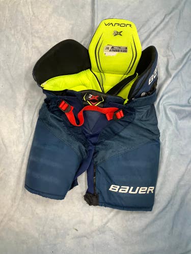 Blue Youth Medium CCM Tacks AS-V Hockey Pants (Used)