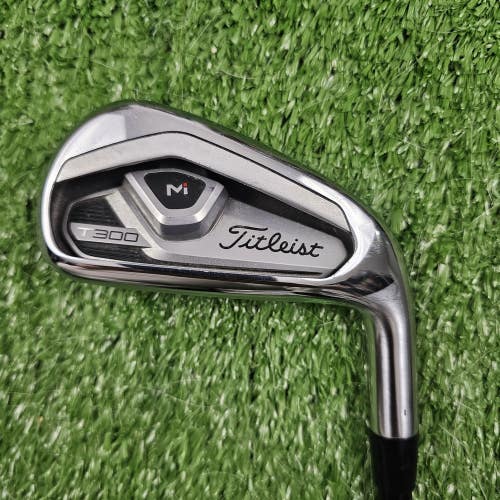 Titleist 2021 T300 Single 6 Iron Tensei Red AV Series Stiff Flex Graphite 38" RH