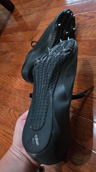 Black Unisex Adult Size M 8.5 (W 9.5) Adidas (Used) adidas Sprintstar Track and Field Cleats