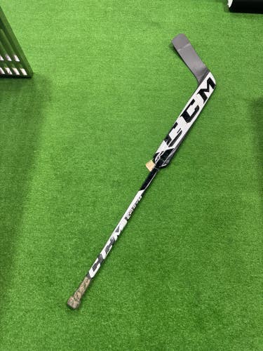 Junior CCM Eflex 5.5 Goalie Stick Regular 21" Paddle (Used)