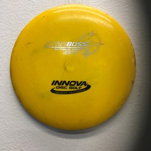 Used Innova STAR BOSS Disc Golf Driver Yellow 171g 11443-S000195936