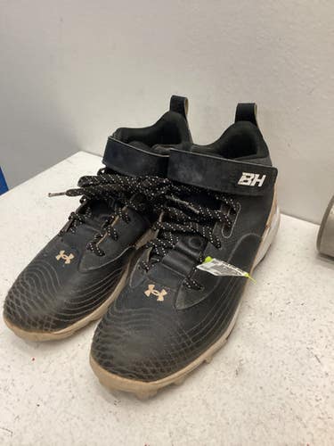 Used Under Armour BRYCE HARPER BB/SB Cleats Black Junior 05.5 11443-S000195903