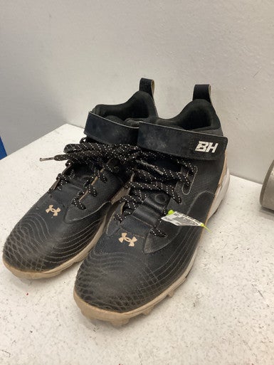 Used Under Armour BRYCE HARPER BB/SB Cleats Black Junior 05.5 11443-S000195903
