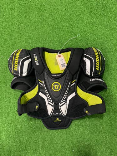 Medium Junior Warrior Alpha DX3 Shoulder Pads (Used)