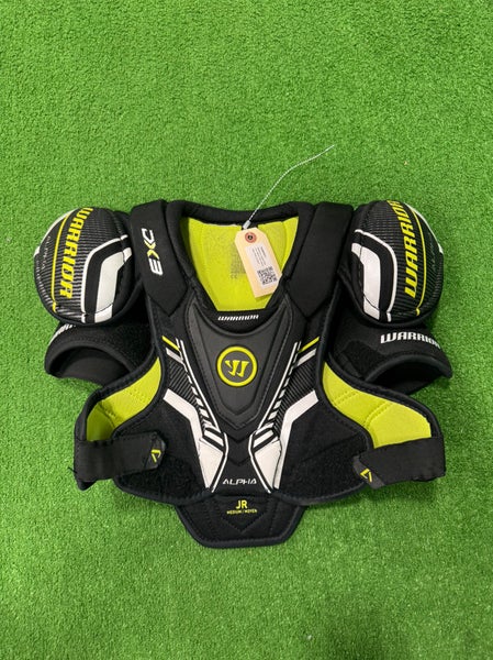 Medium Junior Warrior Alpha DX3 Shoulder Pads (Used)