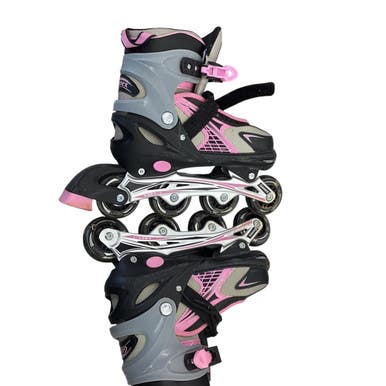 Used Roller Hockey Skates Pink Youth 07.0 11760-S000078991