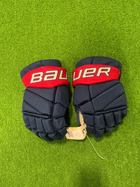 Blue Junior Bauer Vapor Elite Gloves 12" (Used)