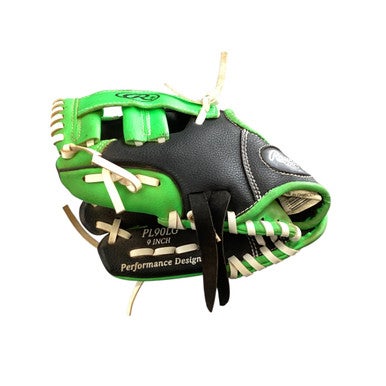 Used Rawlings PLAYERS SERIES BB/SB Glove RH Throw Green 9" 11760-S000078969