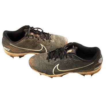 Used Nike BASEBALL CLEATS BB/SB Cleats Black Youth 07.5 11760-S000078961
