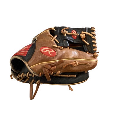 Used Rawlings PREMIUM SERIES BB/SB Glove RH Throw Brown And Black 11 1/4" 11760-S000078943