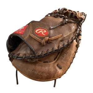 Used Rawlings PLAYER PREFERRED BB/SB Catchers LH Throw Brown 33" 11760-S000078941