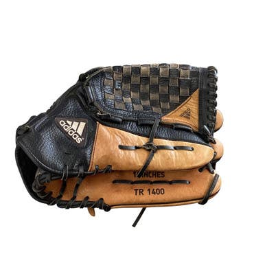 Used Adidas TR 1400 BB/SB Glove RH Throw Black And Natural 14" 11760-S000078940