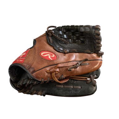 Used Rawlings PREMIUM SERIES BB/SB Glove RH Throw Brown And Black 11 1/2" 11760-S000078939