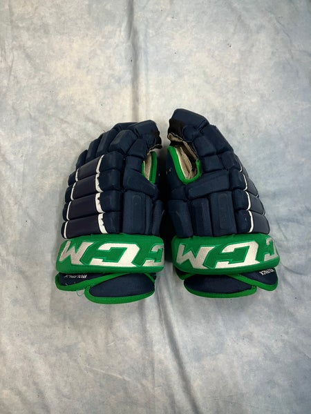 Blue Senior CCM HG 4PC Gloves 14" (Used)