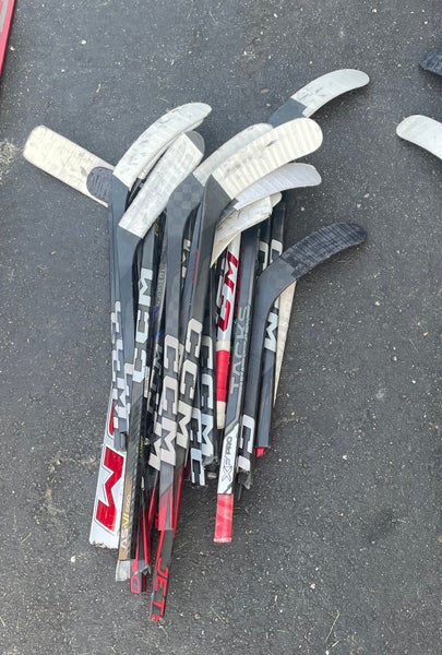 x48 Pack of Broken Hockey Sticks