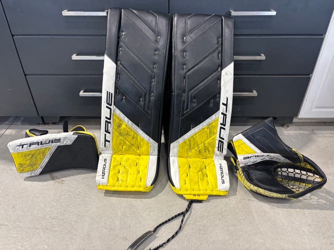 34" 2024 True Hzrdus 9X4 Regular Goalie Full Set (Used)