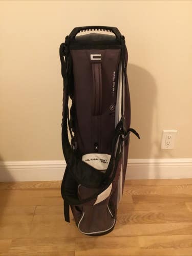 Cobra Ultralight Pro Stand Golf Bag w/ 4-way Dividers & Rain Cover