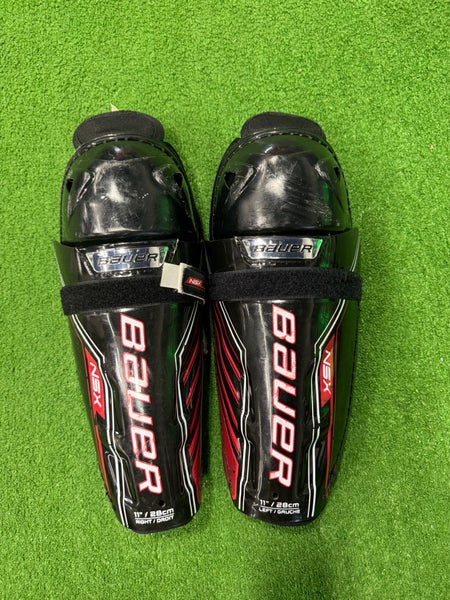 Junior Bauer NSX Shin Pads 11" (Used)