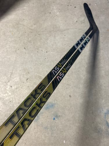 2 PACK 85 Flex P92 Senior CCM Super Tacks AS-V Pro Left Hand Hockey Stick Pro Stock NHL (New)
