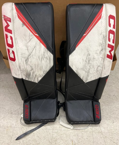 Senior CCM Axis 2 Goalie Leg Pads Pro Stock | 34" + 1
