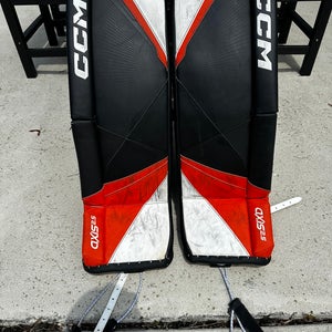 28"  CCM Axis 2.5 Goalie Leg Pads (Used)