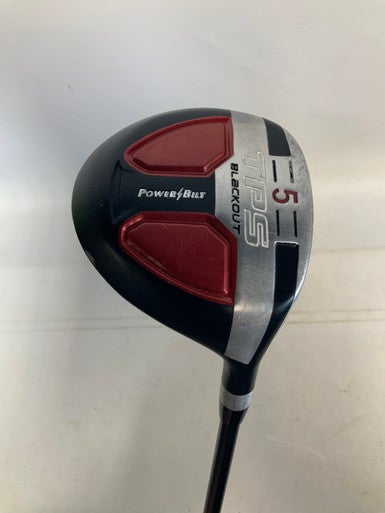 Used Powerbilt TPS BLACKOUT Mens Fairway Wood RH 5 Wood 11823-S000032910